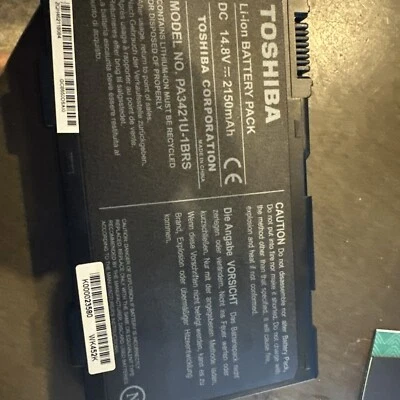 Toshiba Battery PA3421U-1BRS - Image 1 of 2