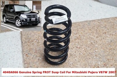 Bobina de suspensión delantera de resorte genuina 1 pieza 4040A066 para Mitsubishi Pajero V87W 2007 Foto 1 de 4
