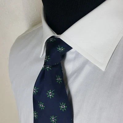 Corbata GIEVES & HAWKES Hecha en Inglaterra 100% Seda Pura 4" X 60" Foto 1 de 4