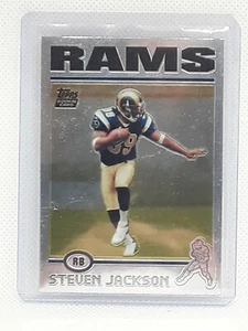 Steven Jackson 2010 Topps Chrome Football - Rookie REPRINT - Los Angeles Rams - Picture 1 of 2
