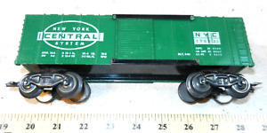 MARX 176893 New York Central Green Boxcar O Gauge White Letters G Trucks TAP