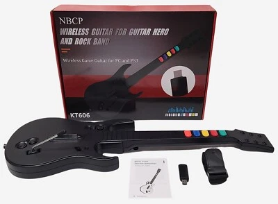 NEW PS3 Wireless Guitar Controller for Guitar Hero 3 World Tour Warriors of Rock - Image 1 of 4