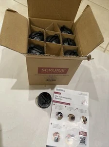 Box of 25 SEKURA SELF RETRACTING BOXGRIP 2-ALARM w/100cm/40"lanyards Superlock - Picture 1 of 7