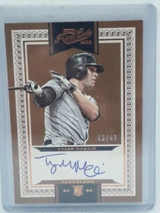Tyler Naquin 2016 Prime Cuts Baseball ON CARD AUTO (40/49) Cleveland Guardians - Picture 1 of 2
