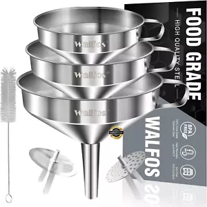 Imbuto Cucina Acciaio Inox Set 3 Confezioni 2 Colino Estraibile e Spazzola Pulizia - Foto 1 di 7