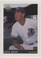 1991 Classic Best Durham Bulls Larry Jaster #16