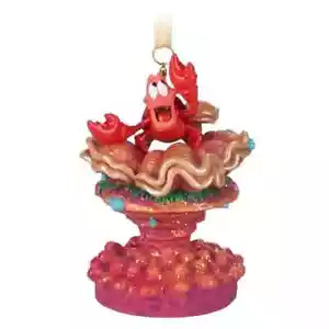 Disney Parks 2023 Sebastian Singing Under The Sea Sketchbook Christmas Ornament - Picture 1 of 2