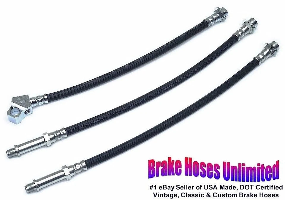  BRAKE HOSE SET Ford Fairlane Station Wagon 1967, Disc - Image 1 of 1