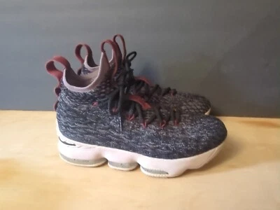 Nike Lebron XV Pride of Ohio Size 8.5 (7Y) Black Purple Basketball Shoes Youth - Image 1 of 4