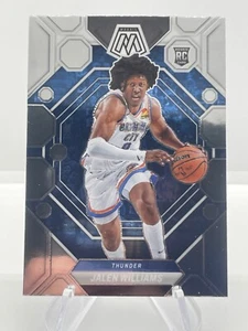 Jalen Williams 2022-23 Panini Mosaic Rookie RC Thunder Base No. 217 QTY - Picture 1 of 2