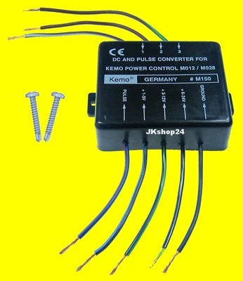 KEMO M150 PULS KONVERTER DIMMER-STEUERUNG 110/230 V/AC DC+TTL-Impulse PWM 5 V/DC - Bild 1 von 4