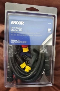 NEW Ancor Dual Device Starter Kit Universal Fit 270202 NIB - Picture 1 of 7