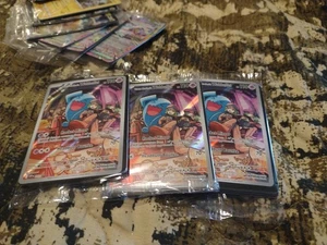 Juego de cartas coleccionables Pokémon Destined Rivals Team Rockets Wobbuffet X3 - Imagen 1 de 5