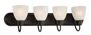 Designers Fountain 15005-4B Bronze Torino 4-Light Vanity Light - Picture 1 of 1