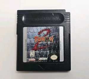 Turok 2 Seeds of Evil (Nintendo Game Boy Color 1998) cart Only Authentic Tested - Picture 1 of 3