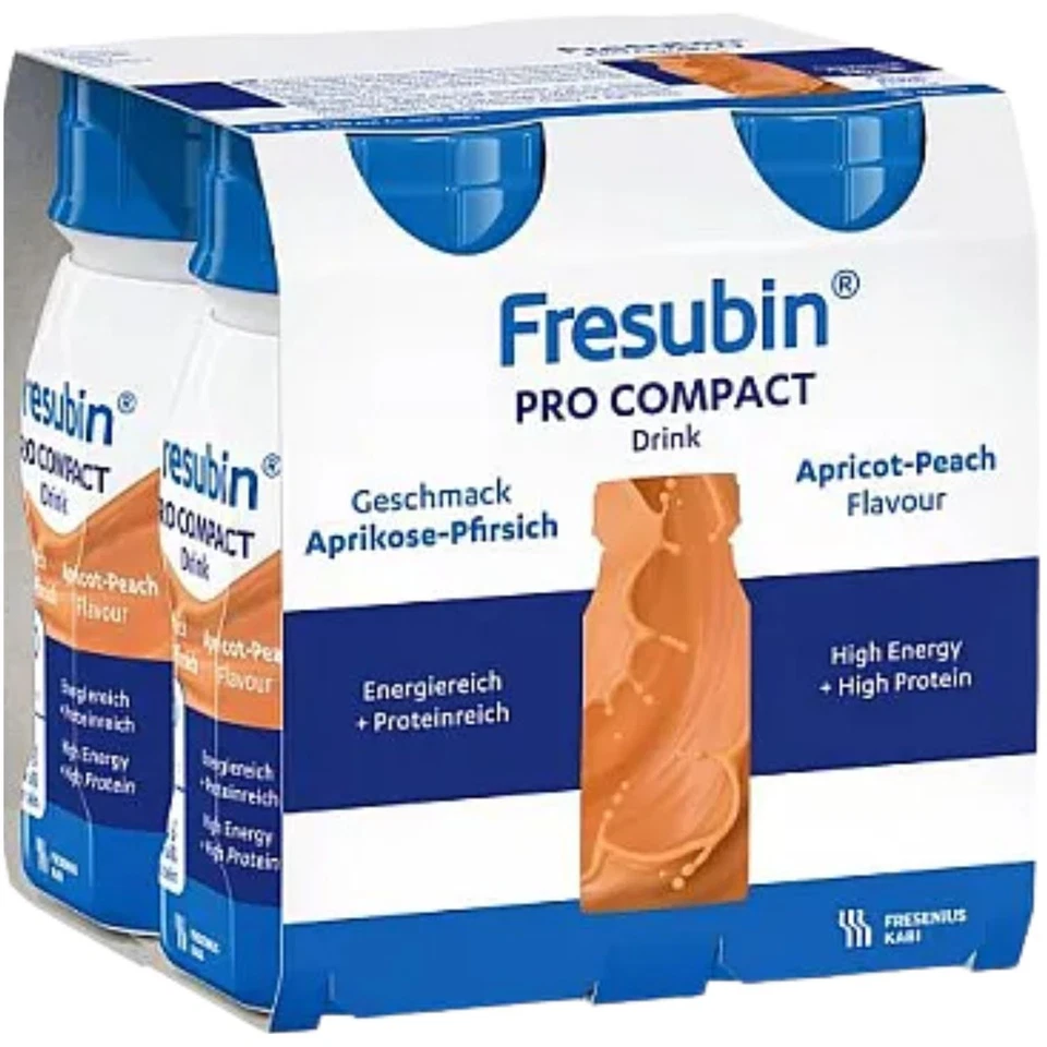 FRESUBIN Pro Compact Apricot-Peach 4 x 125 ml