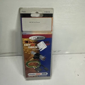 Tow Ready 118316 T-One Trailer Connector Wiring Kit 87-96 Ford Pickups - Picture 1 of 5