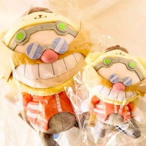 Sonic The Hedgehog Dr. Eggman x Pompompurin Plüsch & Maskottchen Set Sanrio Kostüm JP - Bild 1 von 14