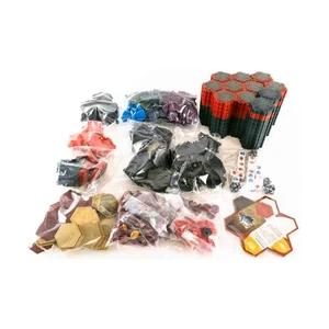 WOTC Heroscape Terrain Collection #46 - 218 hexes on 125 Tiles + Extras! NM - Picture 1 of 2