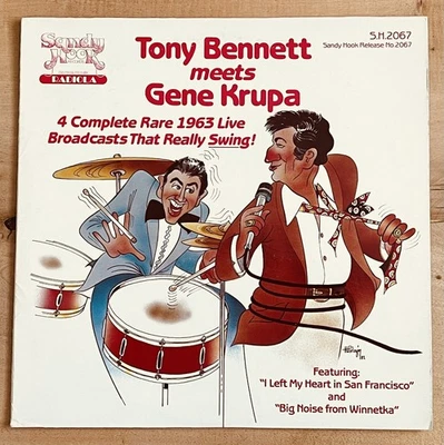 [Very Rare Record!] ‘Tony Bennett Meets Gene Krupa’ LP (Sandy Records: S.H.2067) - Image 1 of 4
