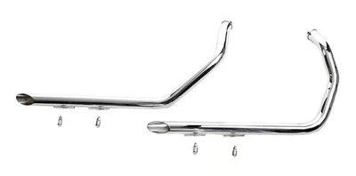 Paughco 1 3/4 pulgadas. Tubos deportivos - 40 pulgadas - Bicicleta de calle cromada para motocicleta Foto 1 de 4