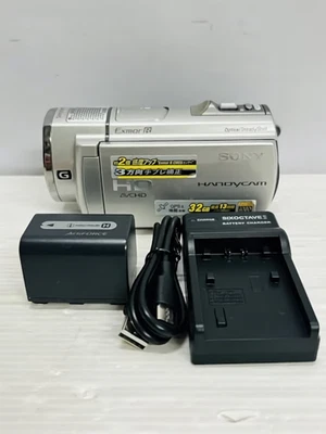 SONY Handycam HDR-CX500V Camcorder Digital Video Camera Silver Used From Japan - Image 1 of 4