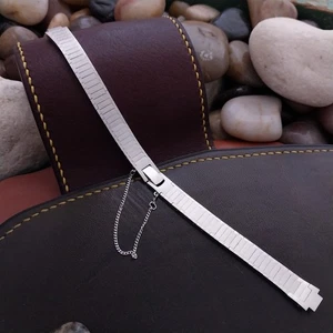 Seiko B733 Weißgoldfarben Damen Innenansatz unbenutzt Vintage Cocktail Uhrenarmband - Bild 1 von 9