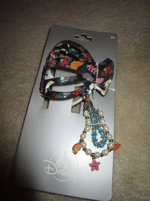 DISNEY LITTLE MERMAID ARIAL CUENTAS COLGANTE CLIP DE PELO Foto 1 de 4