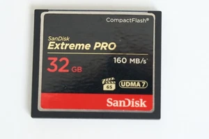 SanDisk ExtremePro 32GB CF memory card Extreme Pro 32 GB 160MB/s - Picture 1 of 1