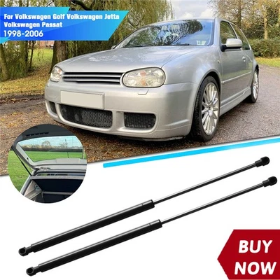 2X Hatch Lift Supports Shock Gas Struts For Volkswagen Golf Jetta Passat 1998-06 Foto 1 de 4