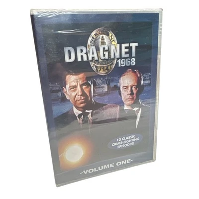 SEALED NEW Dragnet 1968 Volume One DVD - 10 Classic Episodes From 1968 - Image 1 of 3
