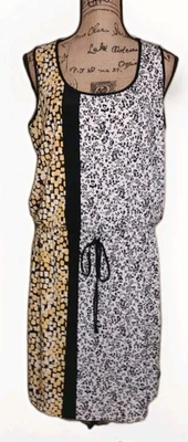 London Times - Vestido Vaina Moderno Estampado Mixto Sin Mangas - Para Mujer Talla 12 Foto 1 de 3