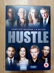 Hustle - Complete Series 1-8. Adrian Lester, Robert Vaugn. BBCTV (16xDVD Box Set - Picture 1 of 20