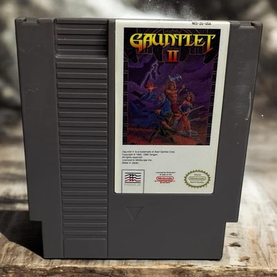 Gauntlet 2 Nintendo Entertainment System NES Video Game Cartridge Only Tested - Image 1 of 4