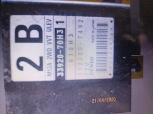 33920-70h3 112200-7492 Ecu - Picture 1 of 3