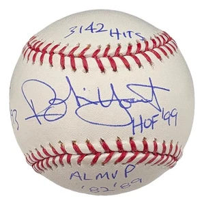 Robin Yount Brewers Signed Official MLB Baseball w/ 4 Inscriptions JSA - Picture 1 of 3
