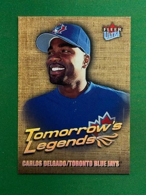 Fleer Ultra Baseball Tomorrow's Legends #3 TL Carlos Delgado 2001 Foto 1 de 2