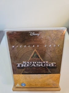 NATIONAL TREASURE BLU-RAY STEELBOOK, PLUS BRAND NEW PROTECTOR CASE - Picture 1 of 17