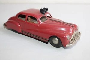 MINIC TOYS Triang voiture Police en plastique moteur à clé long 17 cm   Réf H96 - Picture 1 of 11
