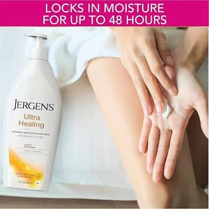 Jergens Ultra Healing Dry Skin Lotion, Hand and Body Moisturizer Pack of 1 - Picture 1 of 2