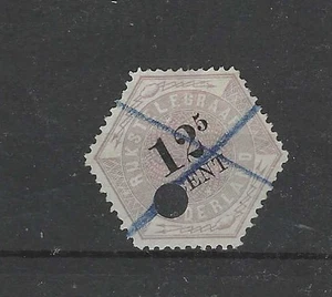 Nederland TG4 Telegram  12,5ct VFU/gebr   CV 200 € - Bild 1 von 2