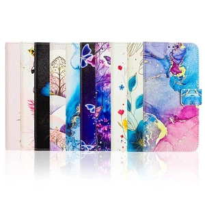 Phone Cover for ZTE Blade A52 A73 A53 V40S V60 Painted PU Leather Wallet Book - Picture 1 of 29