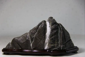 Suiseki Bonseki Bonsai Japanese Garden Zen Waterfall Stone Furuya Stone 3 - Picture 1 of 10