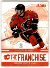 2011-12 Score The Franchise Jarome Iginla #5 Calgary Flames