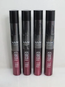 NYX FULL FIGURED LL05 WATERPROOF LENGTHENING MASCARA 0.27 OZ LOT OF 4 - Picture 1 of 3