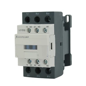 3 Pole Contactor 30A Normally Open IEC 660V, Auxiliary 1NO/1NC - 220/240VAC Coil - Picture 1 of 7