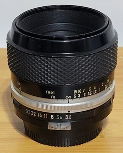 Nikon Micro-Nikkor-P.C Auto 55mm f3.5 s/n 782863 - Picture 1 of 9