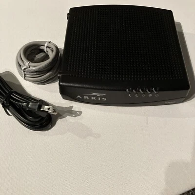 Arris TM1602A DOCSIS 3.0 Telephony Cable Modem Spectrum Touchstone New! - Image 1 of 4