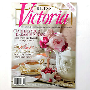 Vintage Victoria Magazine January February 2015 Entrepreneur Special Issue