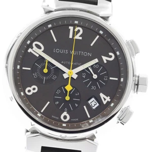 LOUIS VUITTON Tambour Q1121 Chronograph Brown Dial Automatik Herrenuhr_887279 - Bild 1 von 7